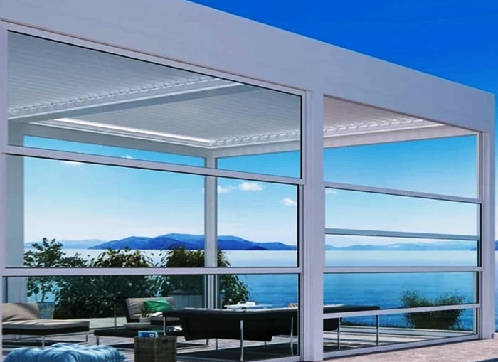 Guillotine �vegfal� pergola